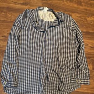 The North Face Men's Navy Checkered Shirt Jacket